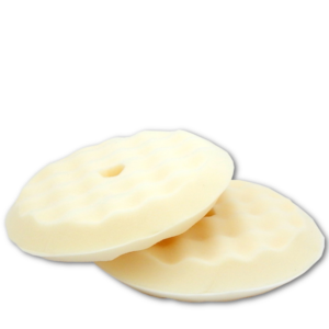 image of white foam buff pad