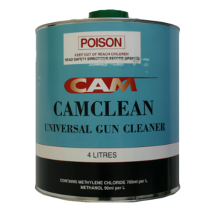 Image of tin of CAM Gun Cleaner 4 Litre