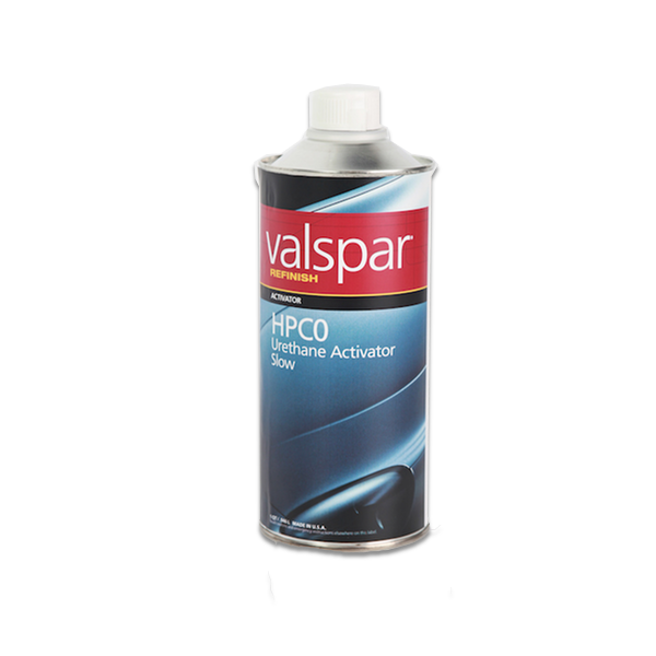 Image of a can of Valspar Refinish hpc0 urethane activator slow .946 Litre